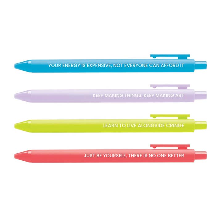 MangoIllustrated - Wholesale Pen - Swift Affirmations pen set1