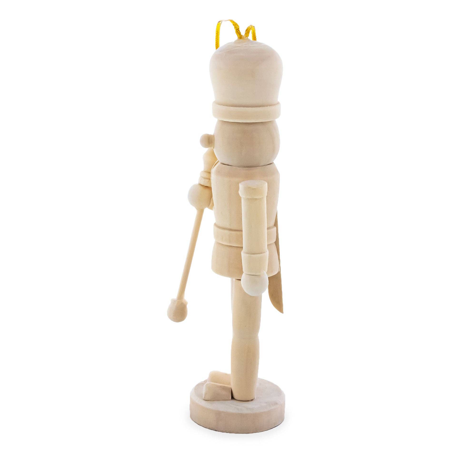 BestPysanky - Wholesale DIY Craft Kit - Unfinished Wooden Nutcracker with Paint and Fur Craft Kit 5 Inches2