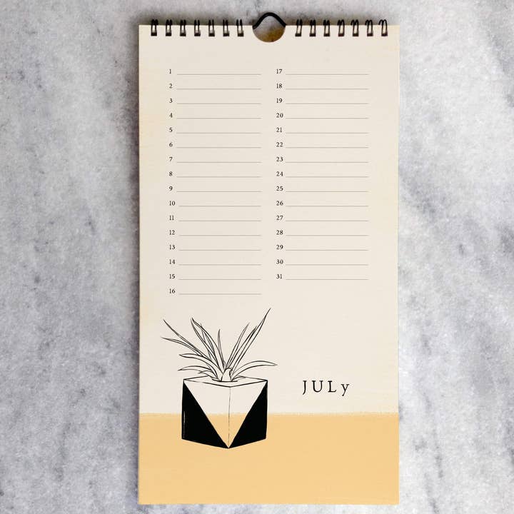 Favorite Story - Wholesale Calendar - Celebration Calendar, House Plants4