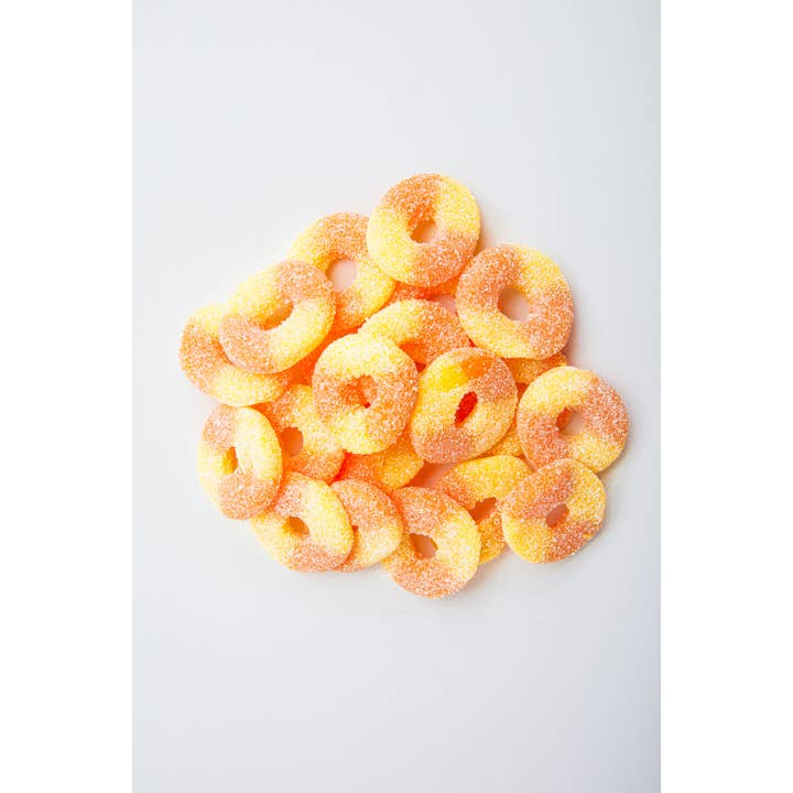 Sour Tooth - Wholesale Gummy - Sour Peach Rings2