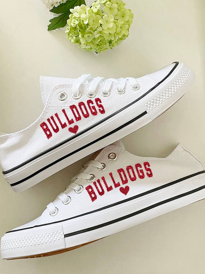 Nero Sneakers personalizzate con glitter - Scarpe in vendita all'ingrosso su Faire