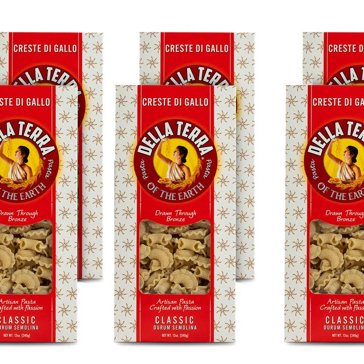 Creste di Gallo - 6-Pack Case for wholesale by Della Terra Pasta