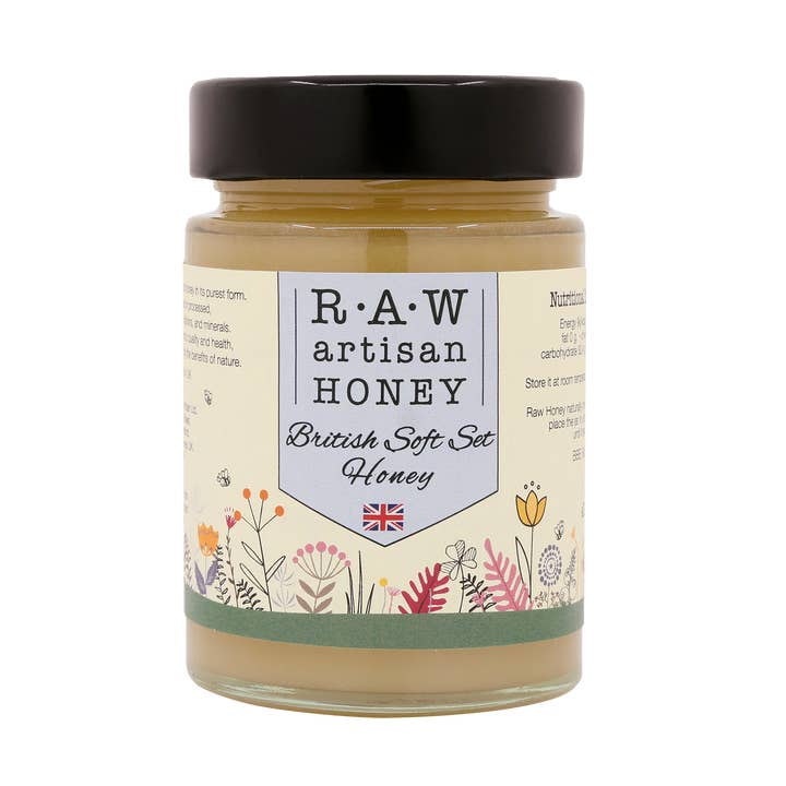 British Raw Soft Set Honey for wholesale by Raw Artisan Honey