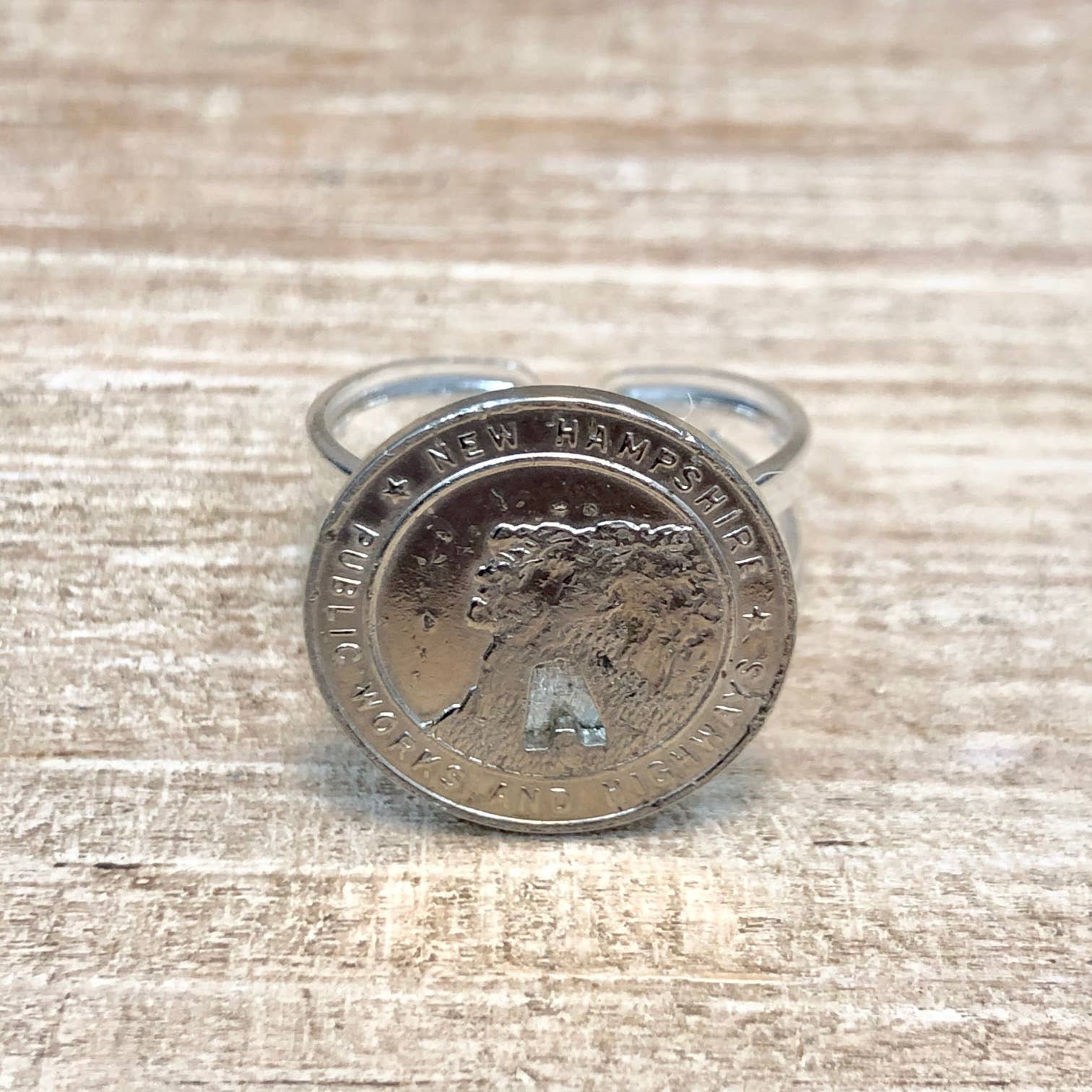 Lorraine Frances Jewelry - Wholesale Band/Stacked Ring - Vintage Token Sterling Ring2