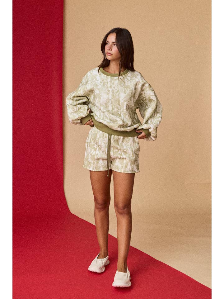 Papermoon - Wholesale Activewear Set - Women's - PX50791 - Woodland Camo Crewneck Set9