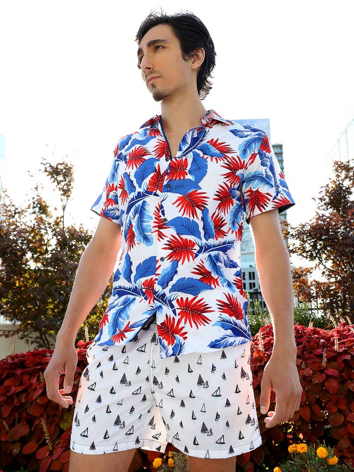 "Liberty" Resort Shirt for wholesale by Yacht Club Access