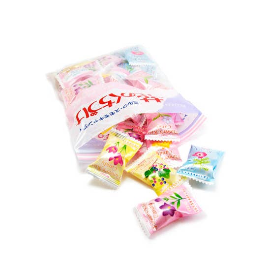 Global Bite Co - Wholesale Hard Candy - Kasugai Flower Kiss Candy (Japan)1