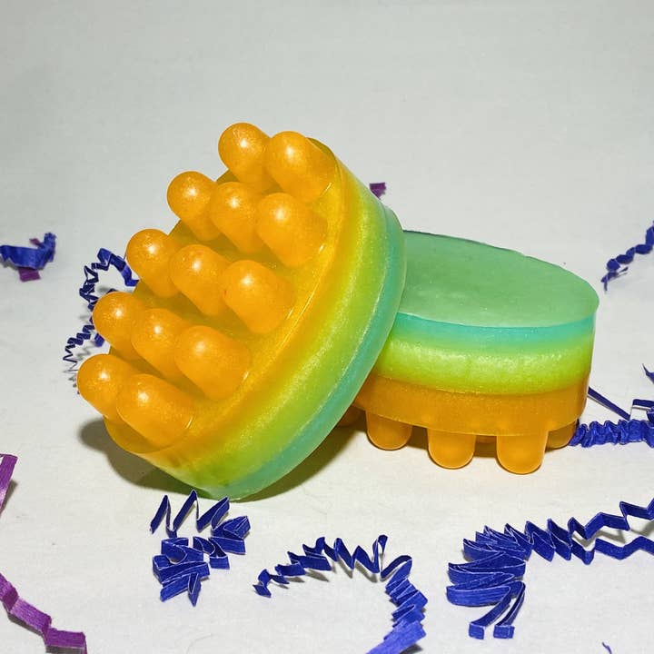 Juicy Apricot Fragrance Bar Soap for wholesale by Bella Serenity Soaps