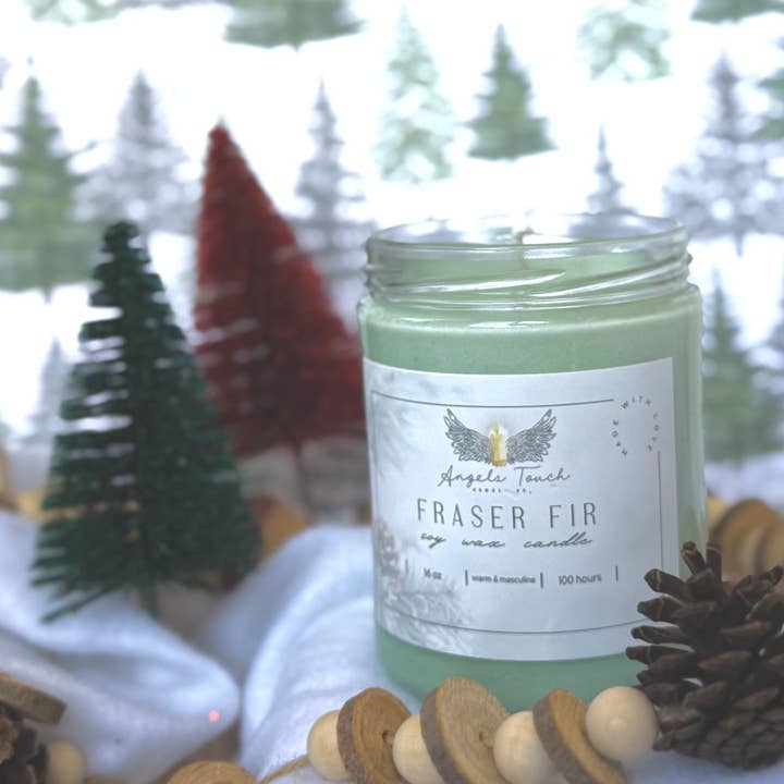 Angels Touch Candle Co. - Wholesale Jar/Filled Candle - Fraser Fir2