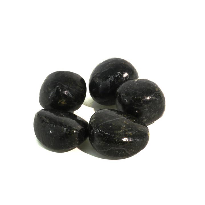 Stonebridge Imports - Wholesale Spiritual Stone/Crystal - Nuummite Tumbled Stones - India2