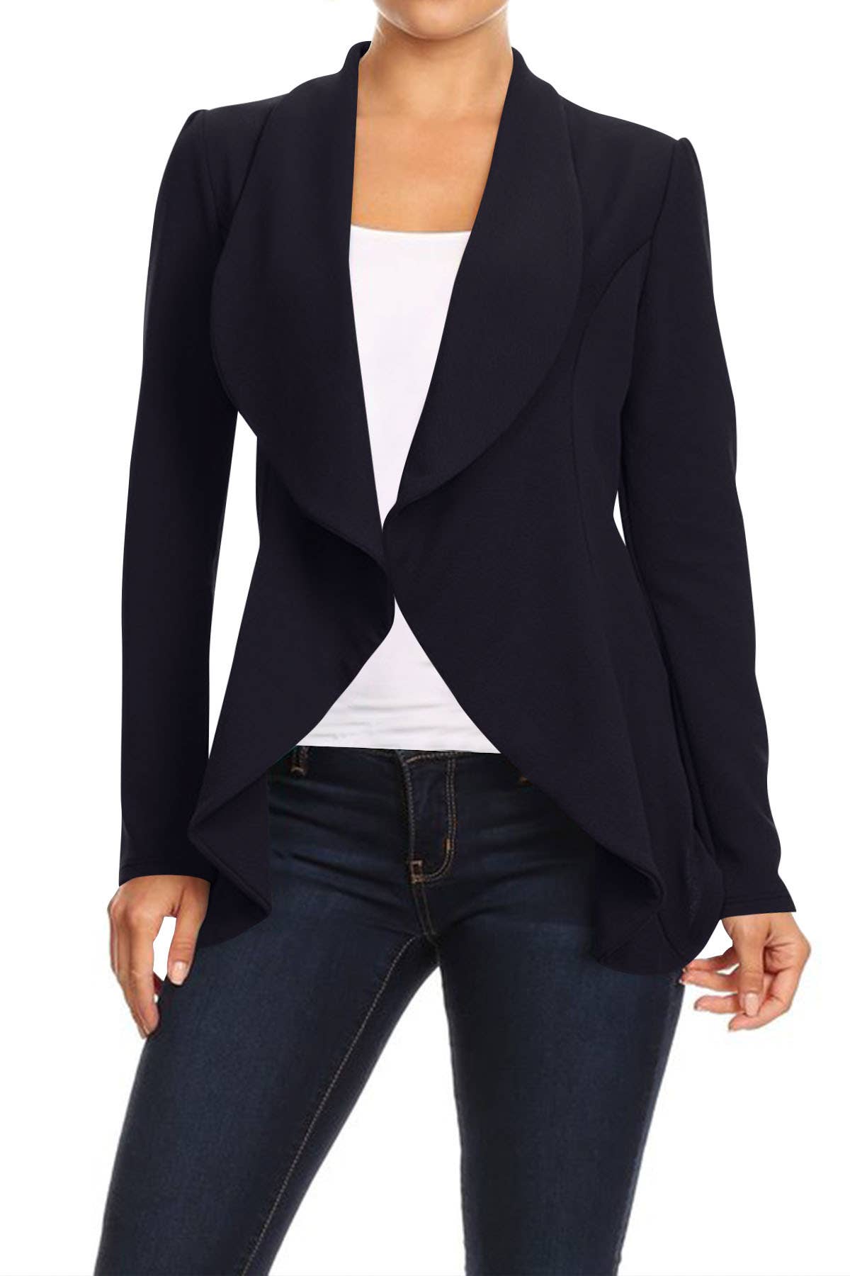 MOA COLLECTION - Wholesale Blazer - Women's - Women's Casual Office Work Basic Blazer Jacket S-3XL48