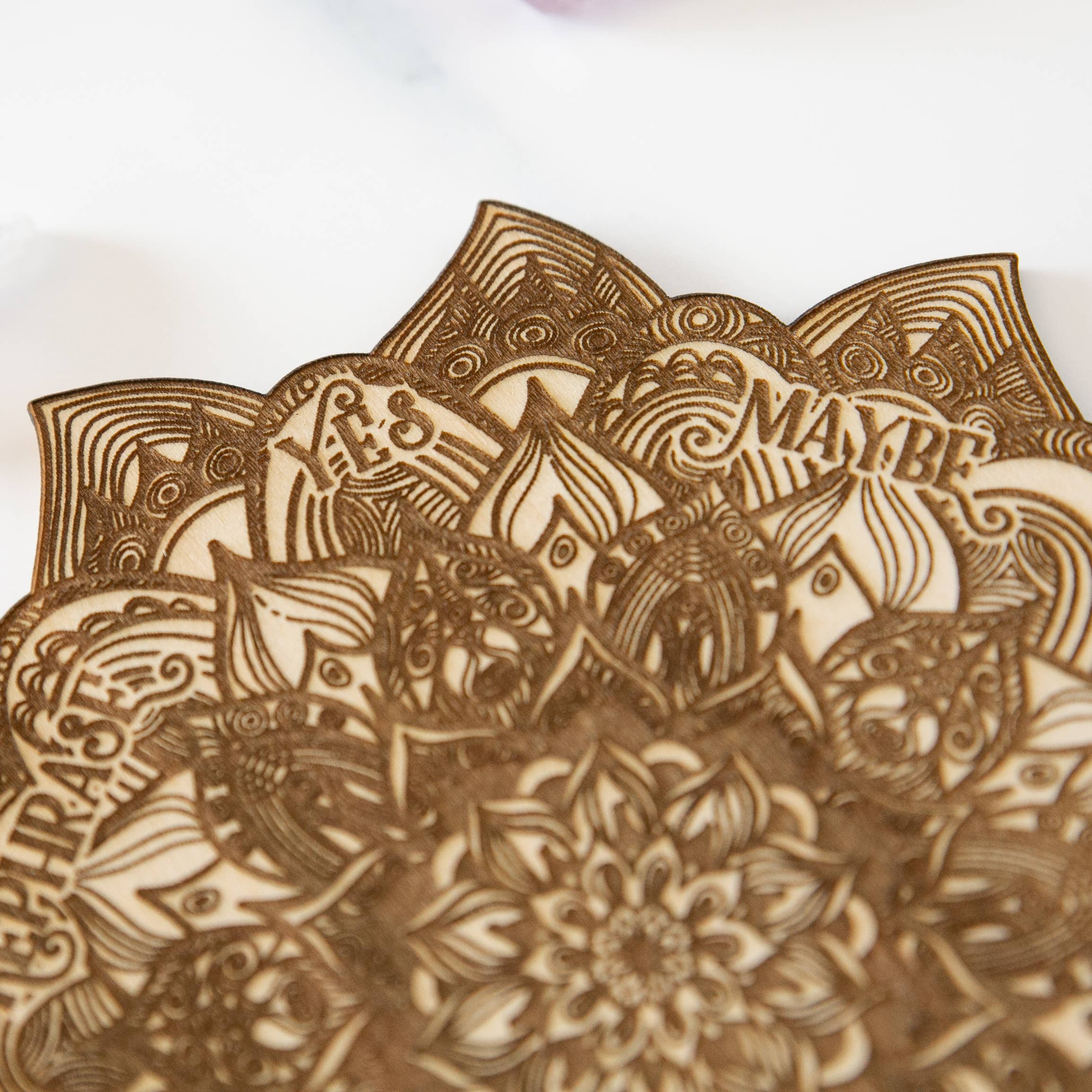 Ink and Flowers Designs - Wholesale Meditation Supplies - Mandala pendulum board2