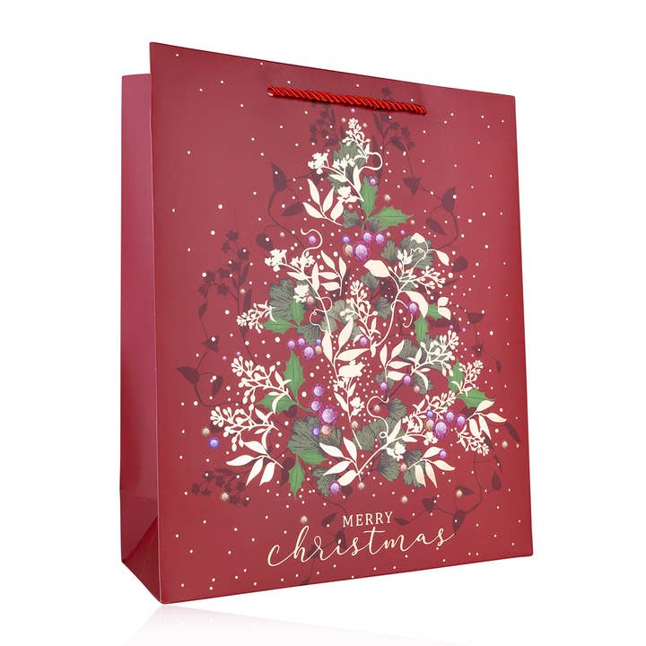 Accentra – Großhandel Geschenktüten – Geschenktasche aus Papier MERRY CHRISTMAS S klassisch2