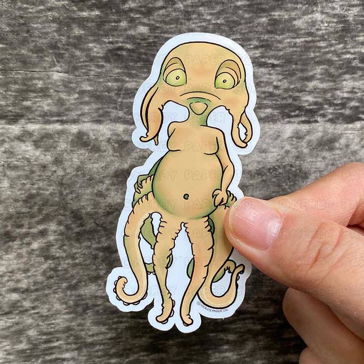 MAGISK SKABNING - Håndtegnet vandtæt vinyl klistermærke for engroshandel hos NERDY PAPER CO.