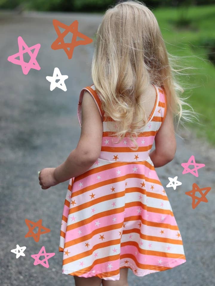 Retro Jumper Dress for wholesale by Half moon apparel