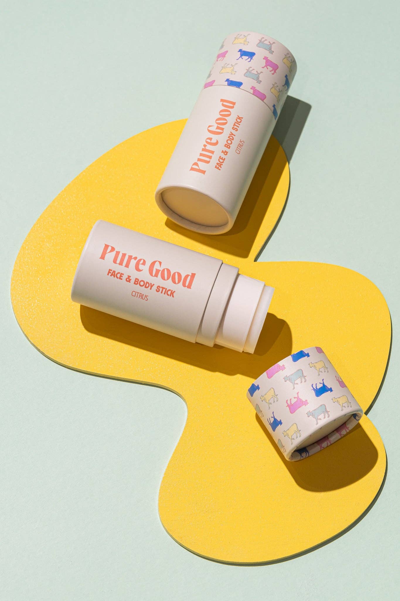 Pure Good - Wholesale Body Balm/Butter - Face & Body Tallow Stick - Hydration and vitamin C for your skin.2