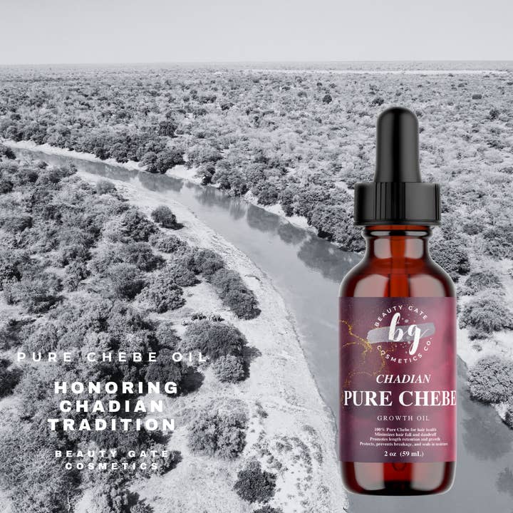Beauty Gate Cosmetics – wholesale Hair oil – Beauty Gate Wild-harvested Pure Chebe Growth Oil