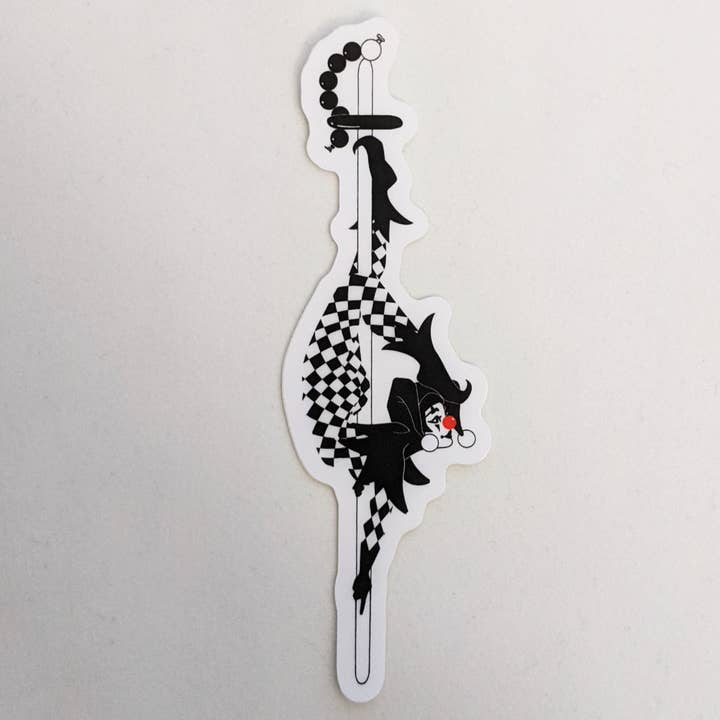 Adesivo Palloon Sword Clown per la vendita all'ingrosso da parte di Amy in the Aether Art