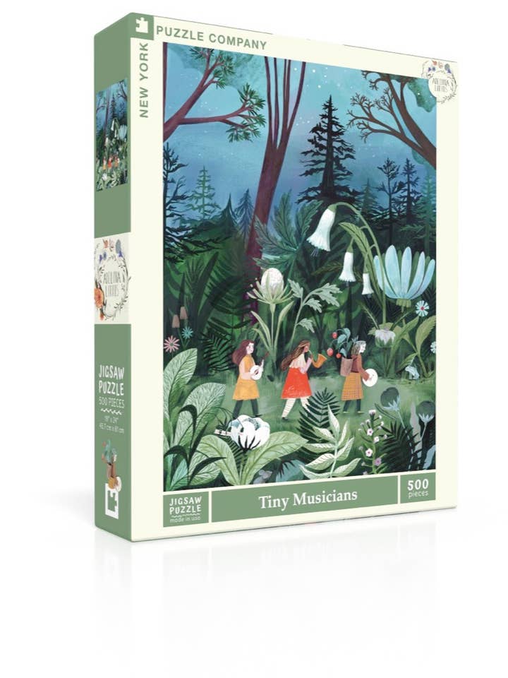 Tiny Musicians - 500 Piece Jigsaw Puzzle for wholesale by New York Puzzle Company