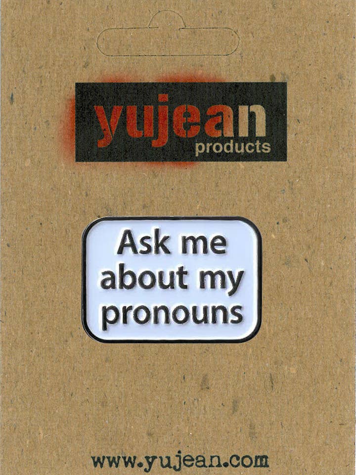 Pronombres Esmalte Pin-E1134 para venta al por mayor de Yujean