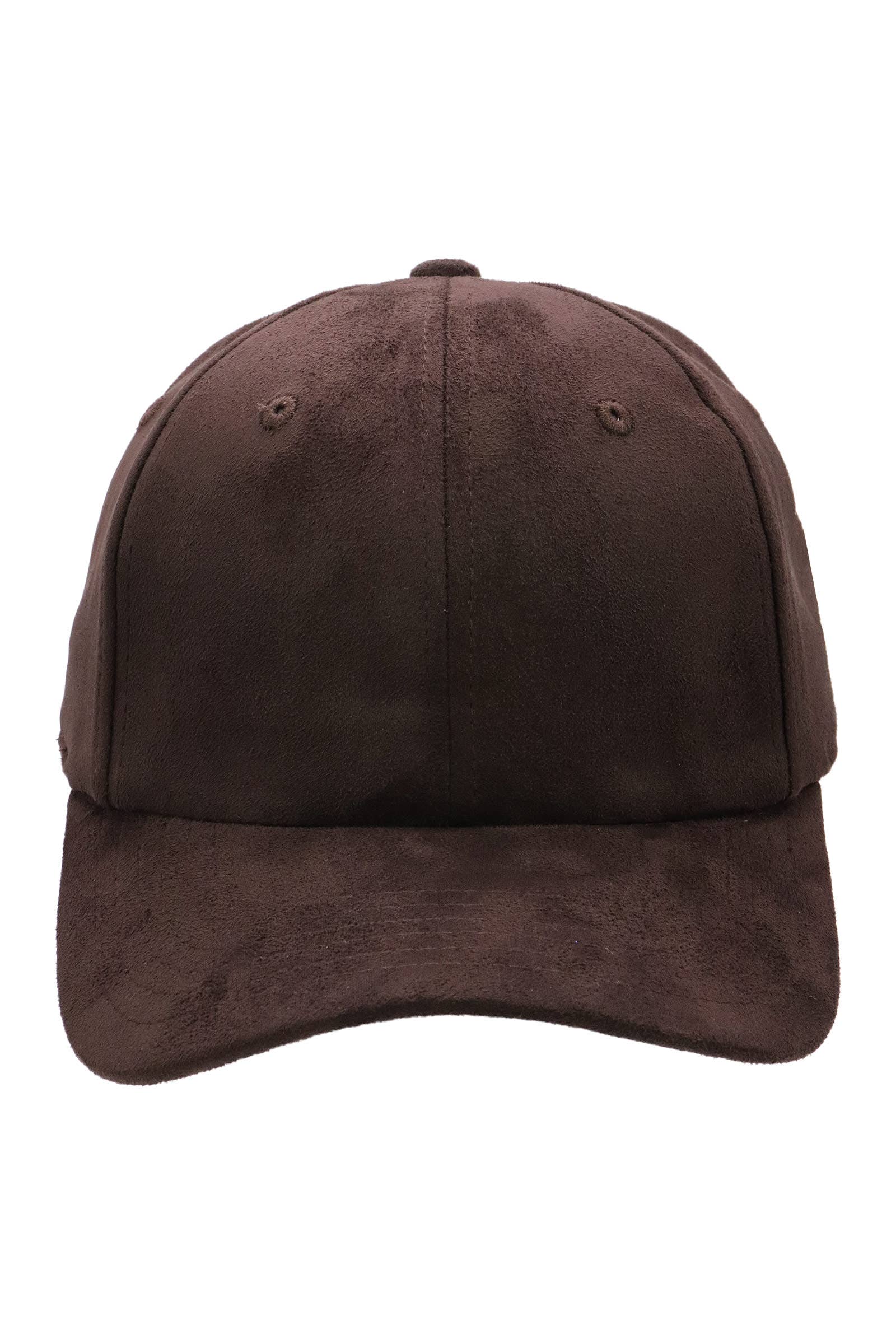 Cap Zone - Wholesale Baseball Cap - Unisex - Premium Vegan Suede Strap-back Baseball Cap30