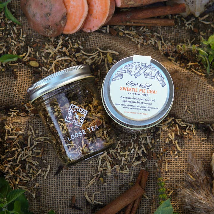 Sweetie Pie Chai Feuille en vrac - 30 Portions pour la vente par Piper & Leaf Artisan Tea Co