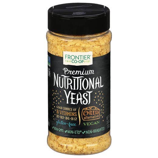 Premium Nutritional Yeast|Non-Dairy Cheese Substitute|3.6oz for wholesale by Frontier Co-op
