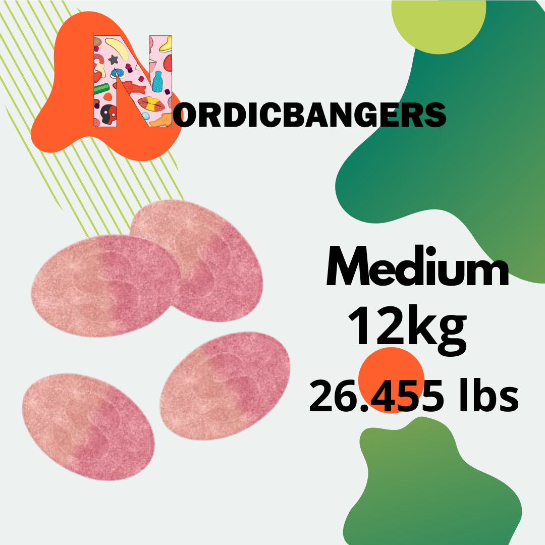 Nordicbangers - Swedish Candy Supply - Wholesale Gummy - S-mark Razzy 4kg/8.818lbs1