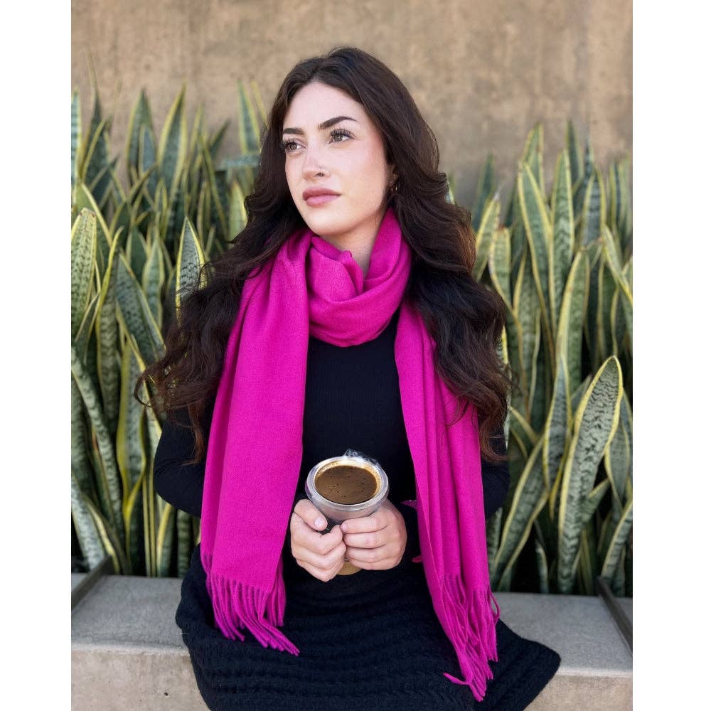 Humble Hilo - Wholesale Scarf - Women's - Humble Hilo Large Wool Scarf110