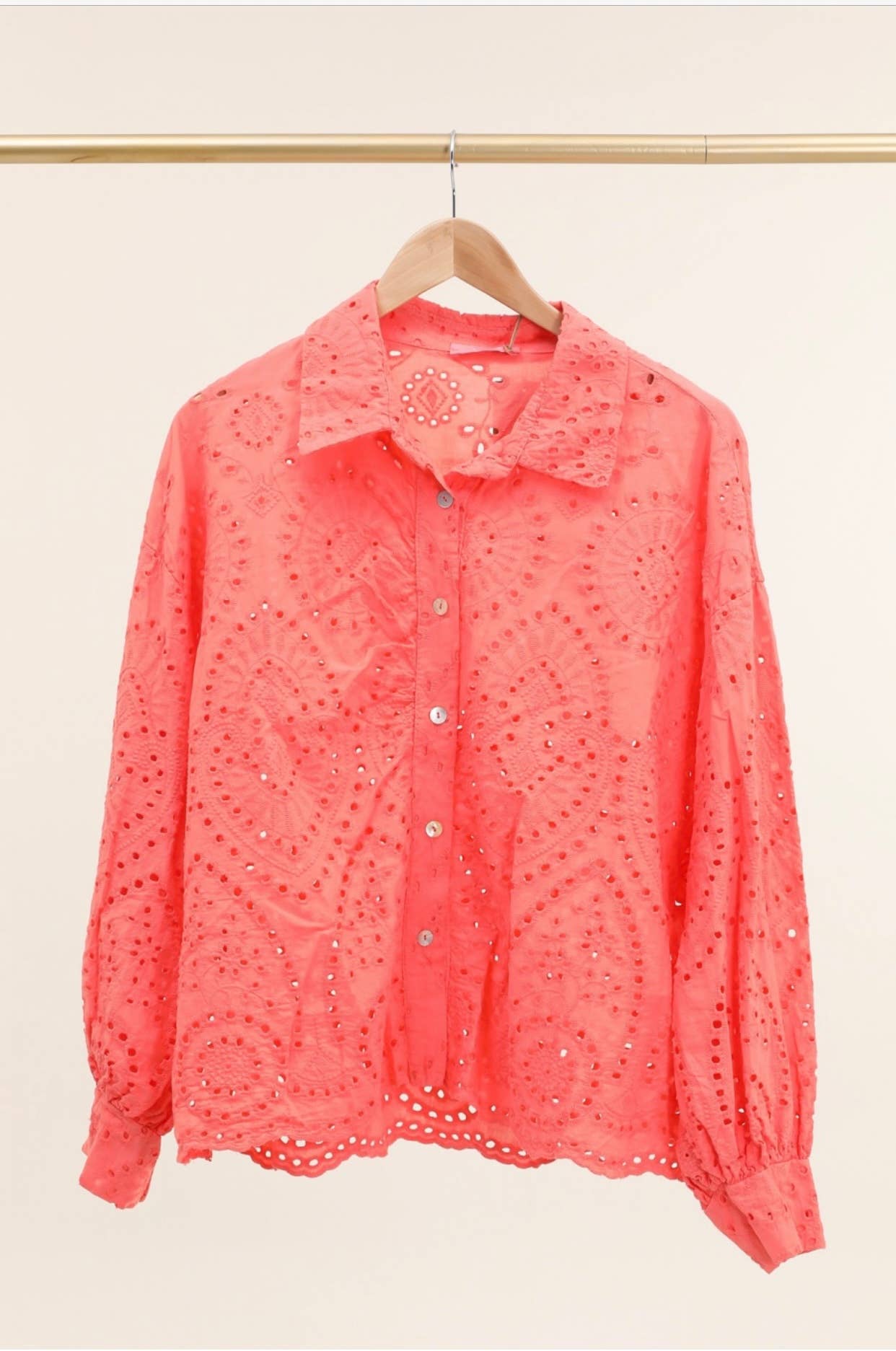 LÉA & LUC – wholesale Buttoned-down shirt – Women's – 100% Cotton Shirt REF. 202881