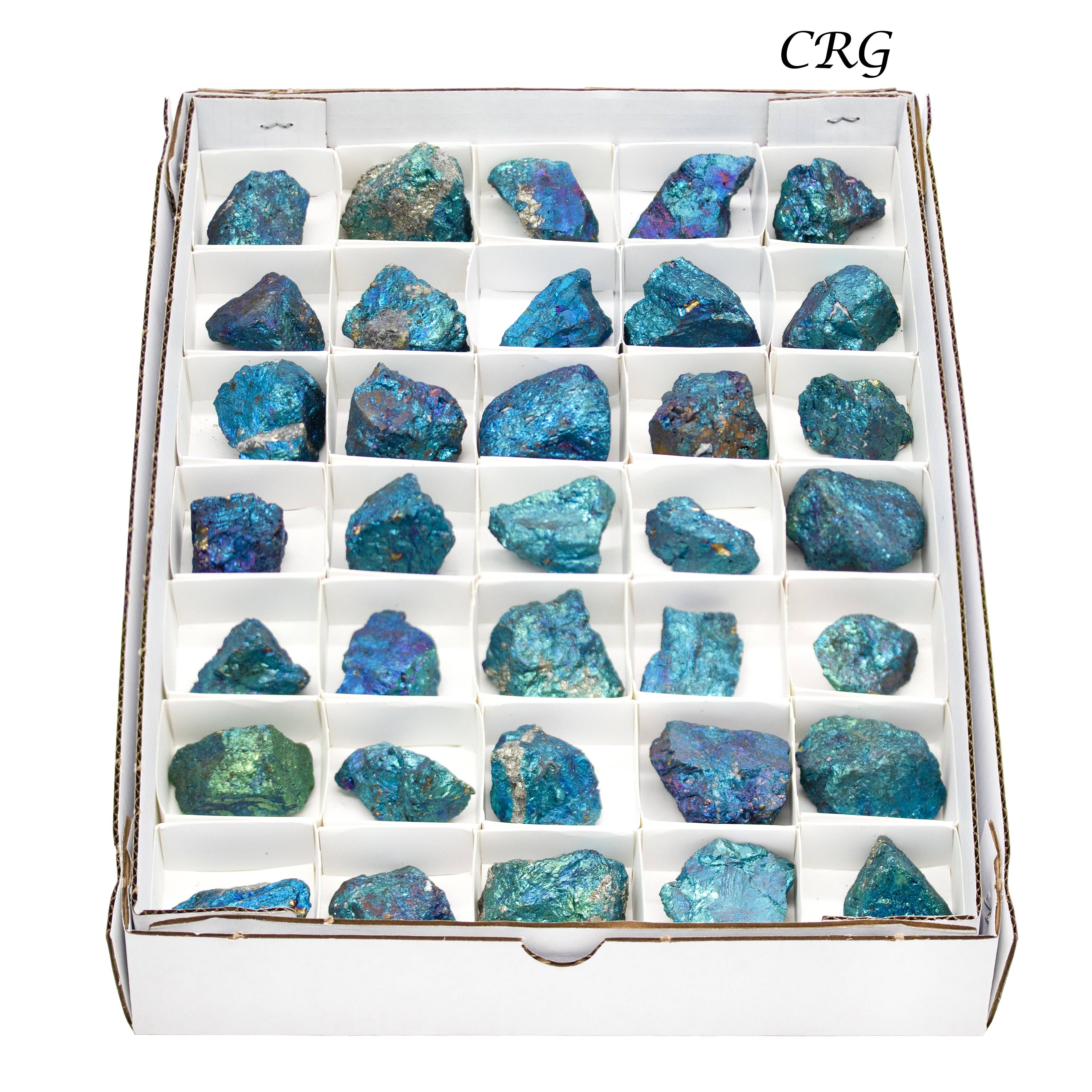 Crystal River Gems LLC - Wholesale Spiritual Stone/Crystal - 35 pieces flat - Chalcopyrite Rough0
