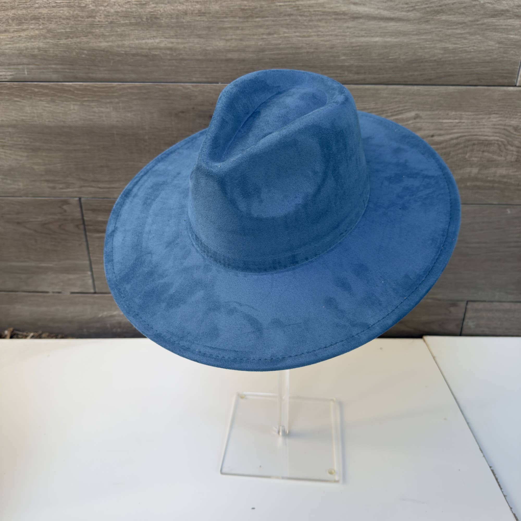 Queens INC - Wholesale Fedora - Women's - Fashion Classic Wide Brim Premium Suede Hat28