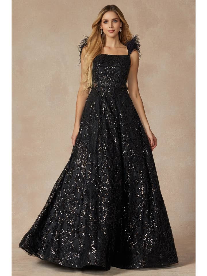 BONÉ DE MANGA ESTAMPADA VESTIDO DE LANTEJOULAS por atacado de Juliet