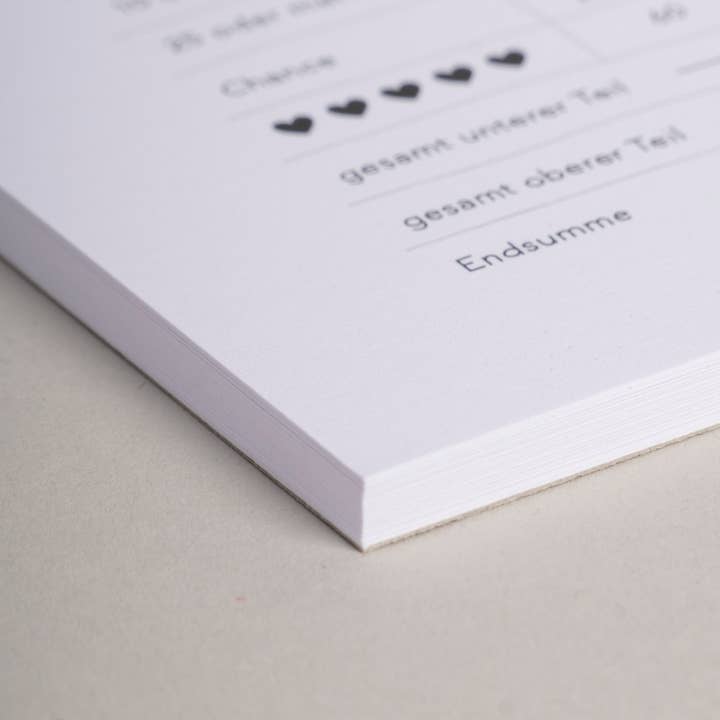 Eulenschnitt - Wholesale Notepad - Block Try Your Luck (VE = 10 pcs)3