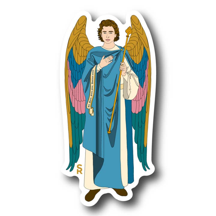 Sock Religious - Wholesale Sticker - St. Gabriel Sticker