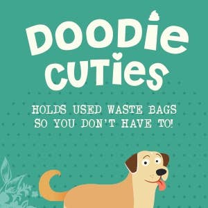 Very Vintage Designs - Wholesale Pet Poop Bag Dispenser - Peanut Butter Lover - Doodie Waste Bag Used Poop Bag Holder2