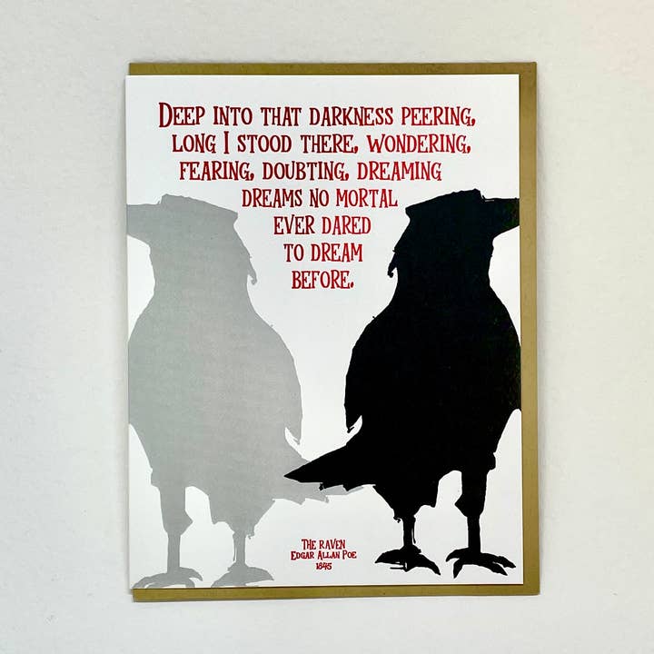 The Raven - Edgar Allen Poe for wholesale by Big Wheel Press