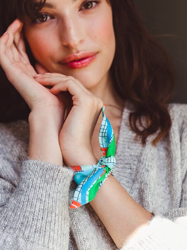 Rambuteau silk bracelet for wholesale by Petitjean Paris