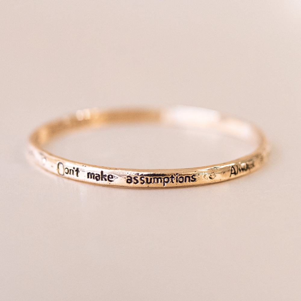 Jewelry Evolution - Wholesale Bangle Bracelet - The Four Agreements Bangle14