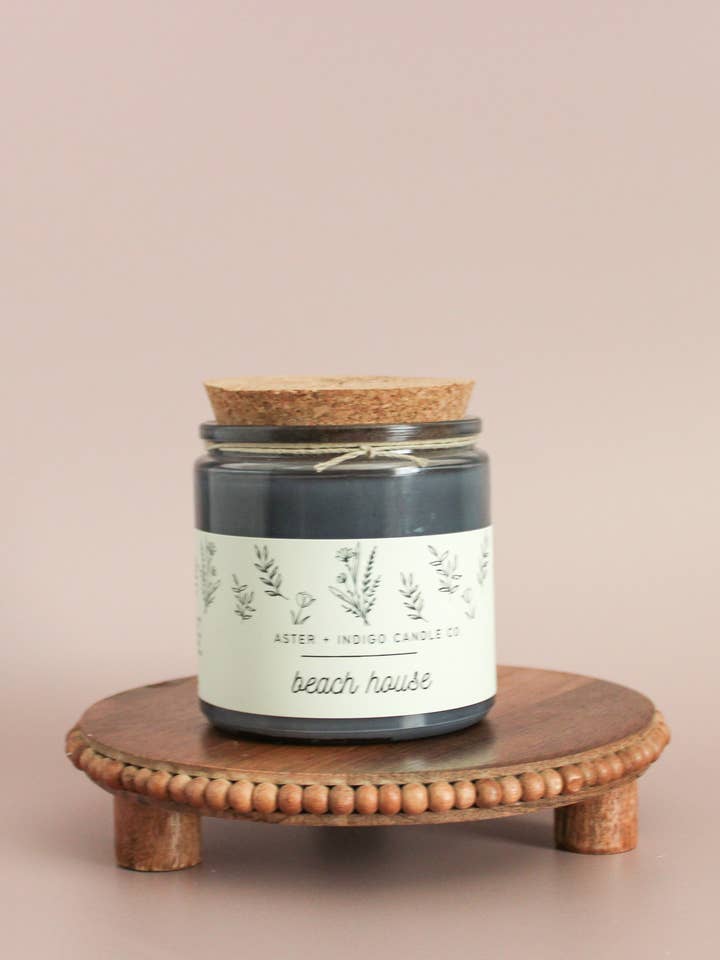 Beach House | Spring Summer Candle for wholesale by Aster + Indigo Candle Co.