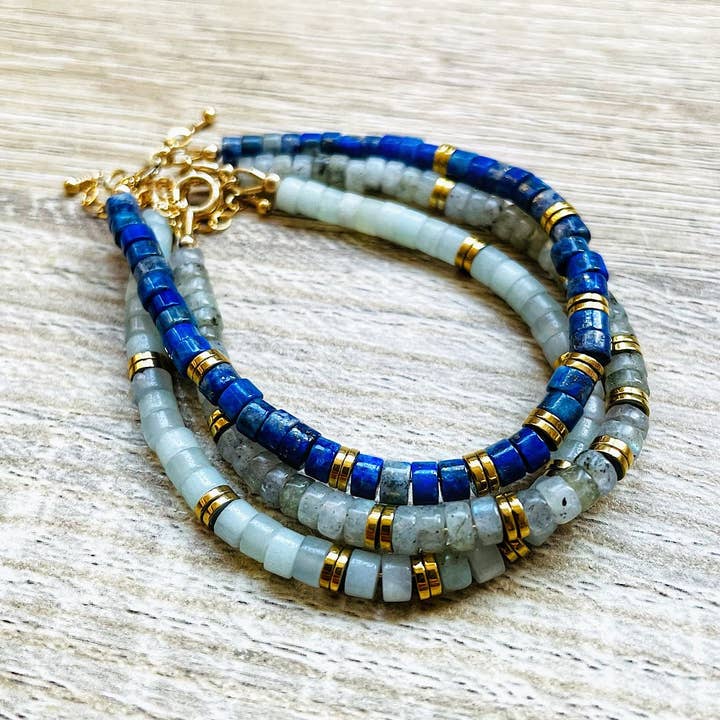 Bracelet pierres naturelles Jane pour la vente par YSIE