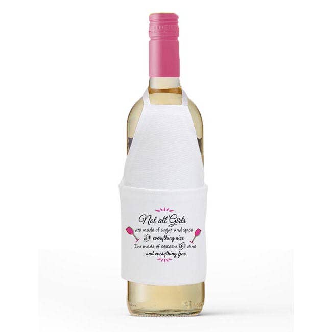 Mariasch Studios – Avental por atacado – Avental de garrafa - Nem todas as meninas são feitas de açúcar0