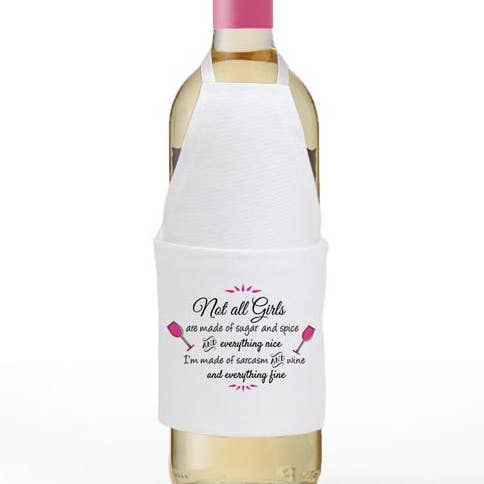 Mariasch Studios – Avental por atacado – Avental de garrafa - Nem todas as meninas são feitas de açúcar0