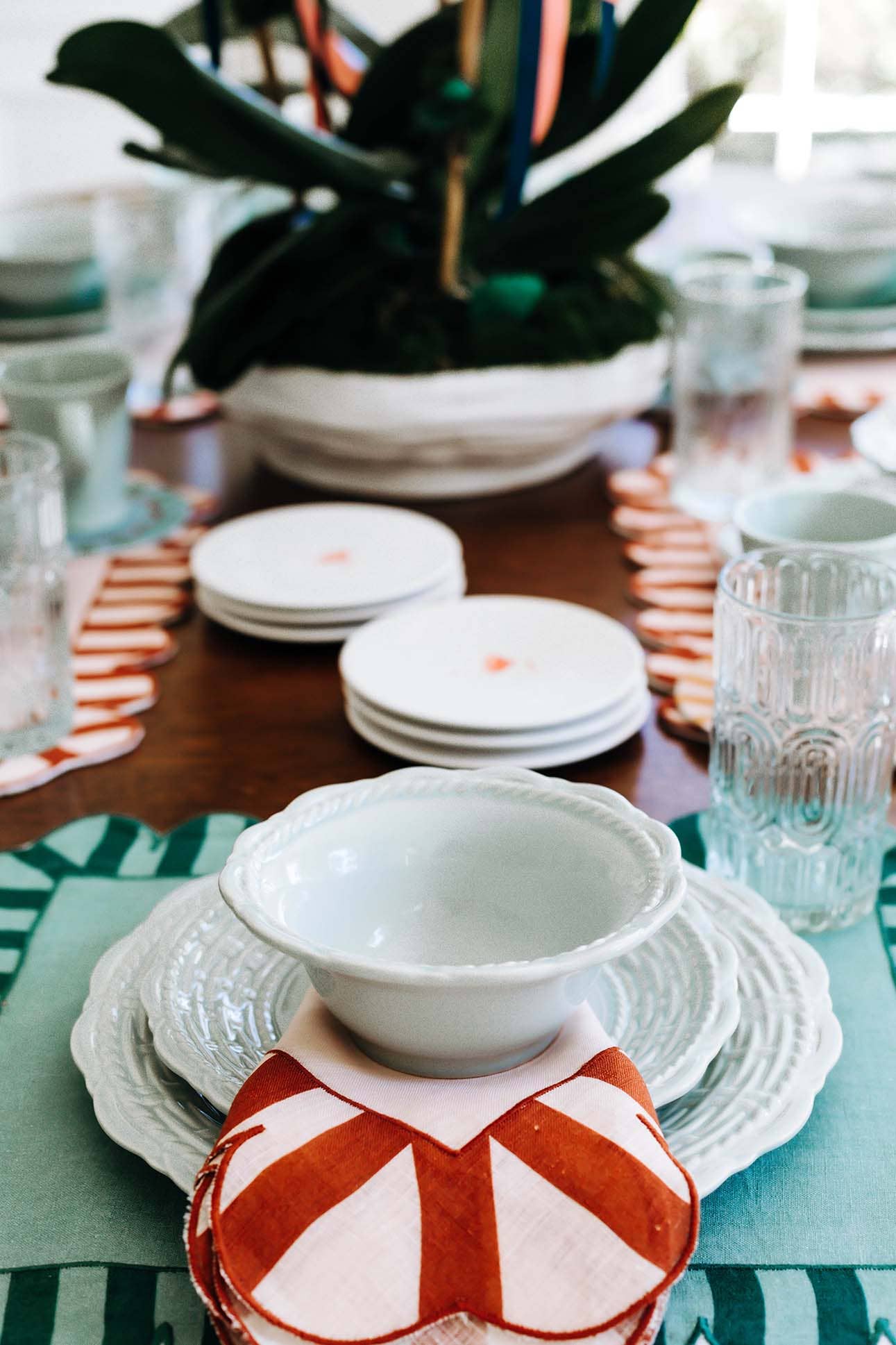 Provvista Designs - Wholesale Salad Plate - Basket Jubilee Salad Plate5