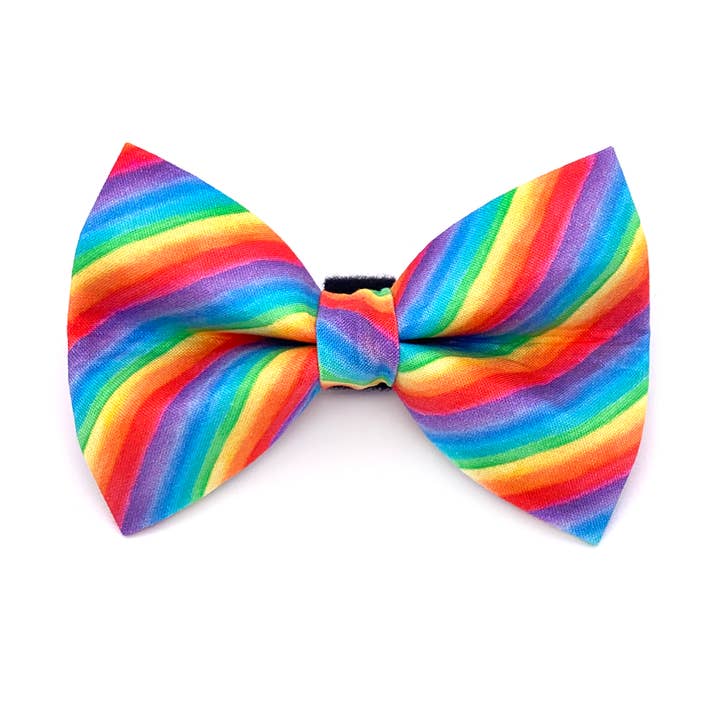 Winthrop Clothing Co. - Wholesale Pet Bow Tie - Dog - Rainbow Dog Bow Tie3