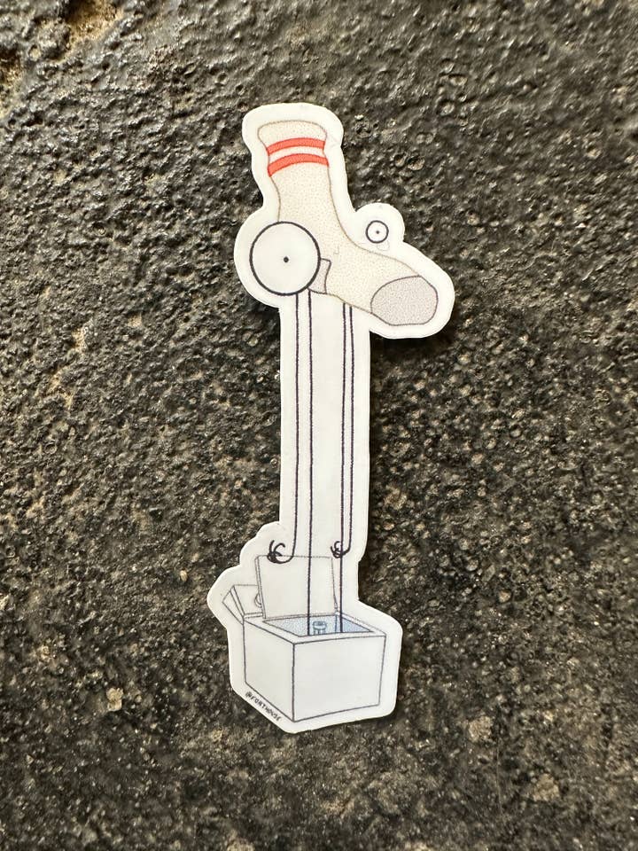 Tall Sock (Escape Fate) -Aufkleber für den Großhandel von FortHouse Studios