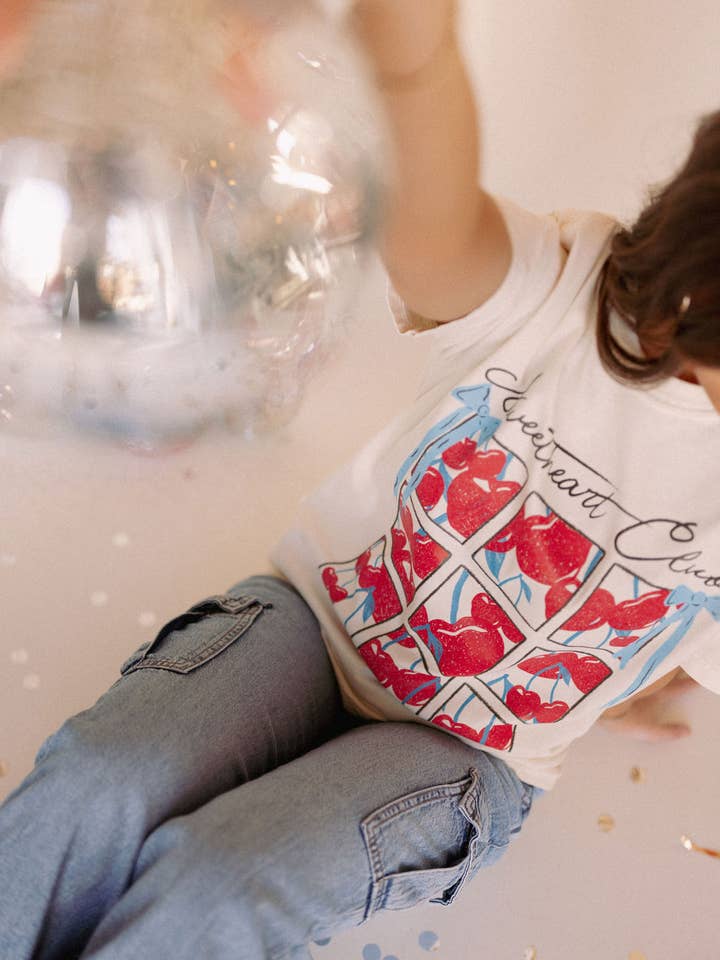 Sweetheart Club Graphic Tee for wholesale by Whitney | Chaudoin Creations