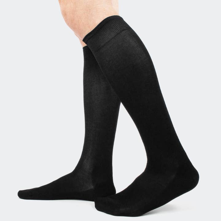 Tactel Cotton Knee High socks - Made in Italy (400) for wholesale by Ciocca