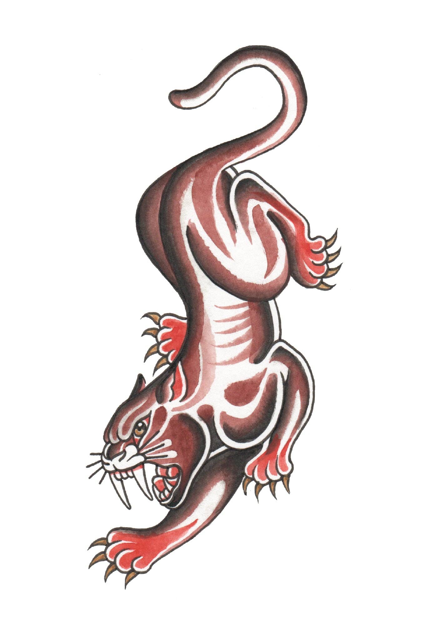 Tony Ray - Wholesale Temporary Tattoo - Kids - Ferocious Fangs Tattoos5