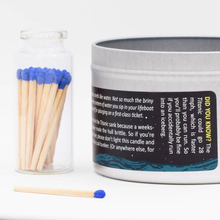 JD and Kate Industries - Wholesale Novelty Candle - Titanic Scented Candle